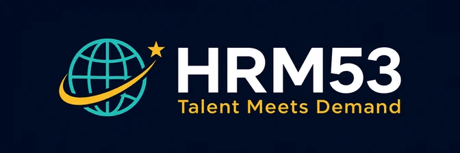 HRM53 international logo — Talent Meets Demand recruitment platform